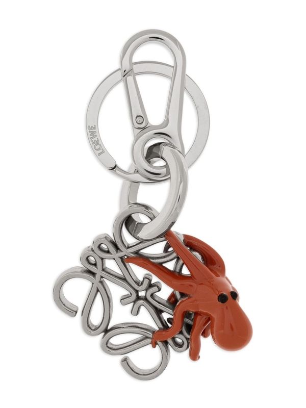 Octopus Charm Keyring