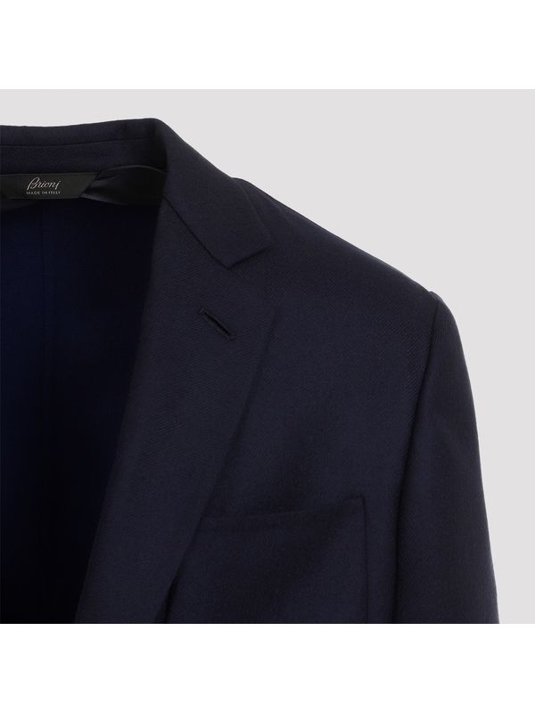 Wool Silk Single Tailored Jacket