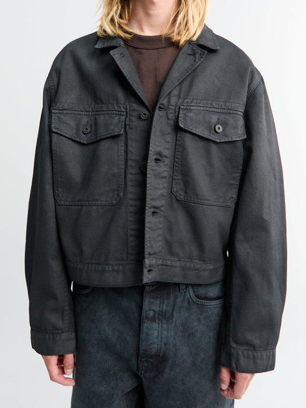 Black Trucker Jacket