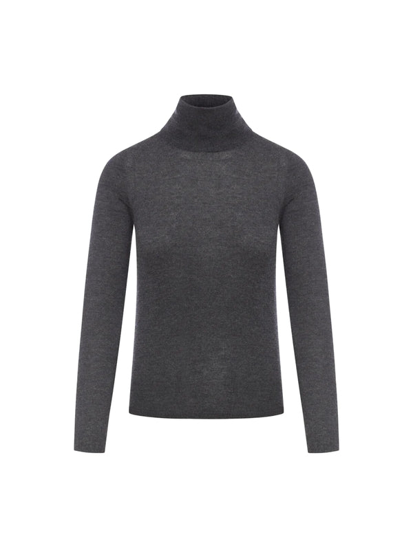 Adda High Neck Cashmere Knit