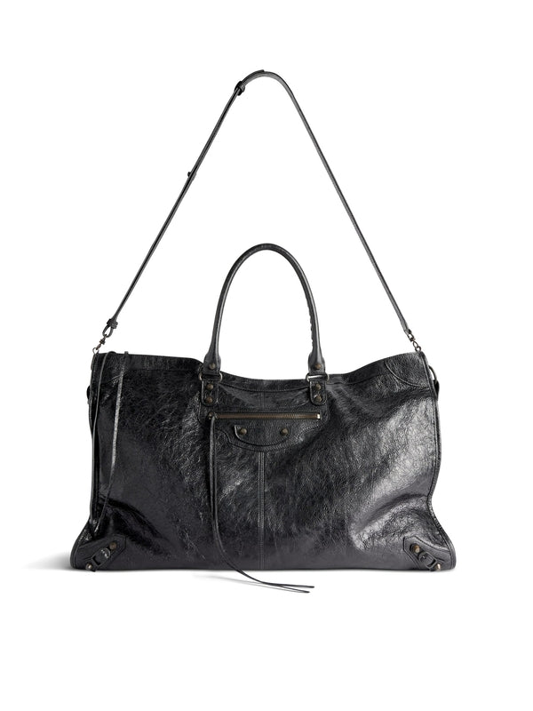 City Leather Boston Bag