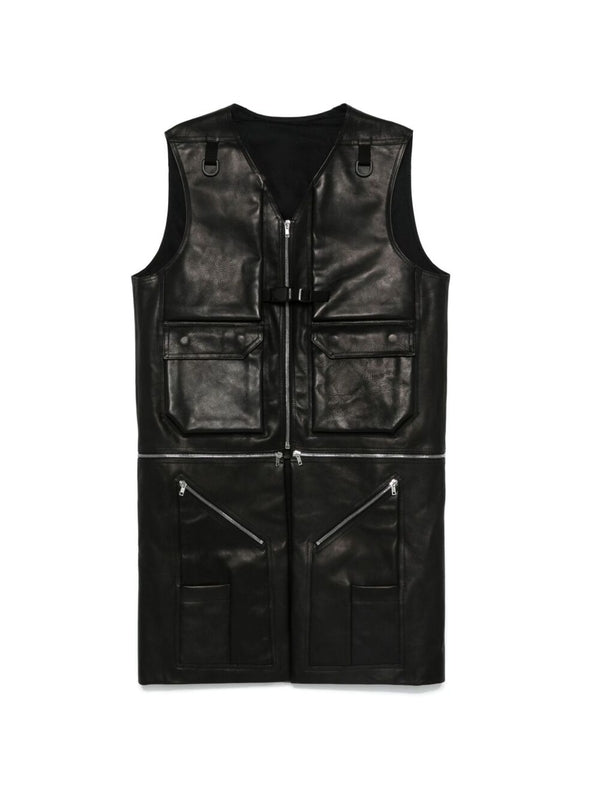 Utility Leather Vest