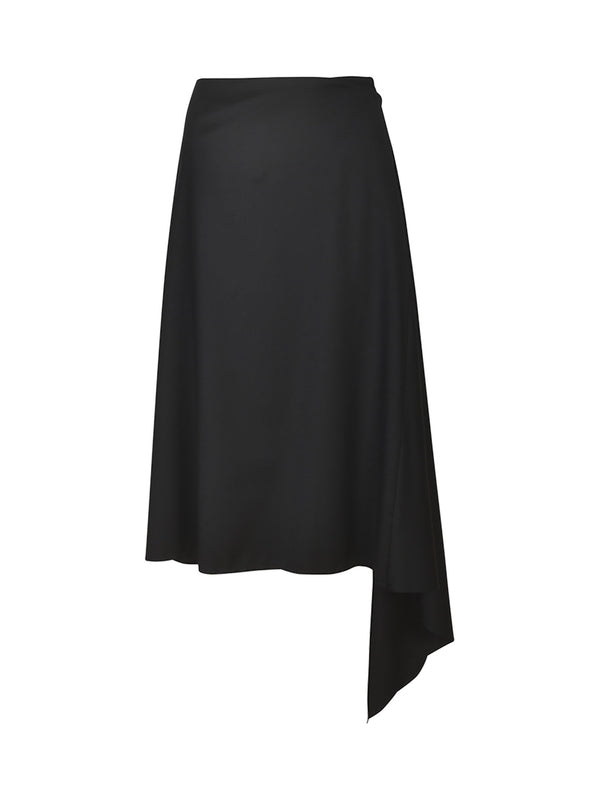 Ylva Wool Wrap Skirt