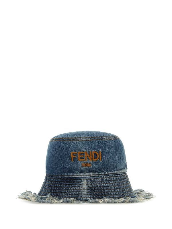 HATS FXQ963AN9J F0RU7 Blue Bucket Hats