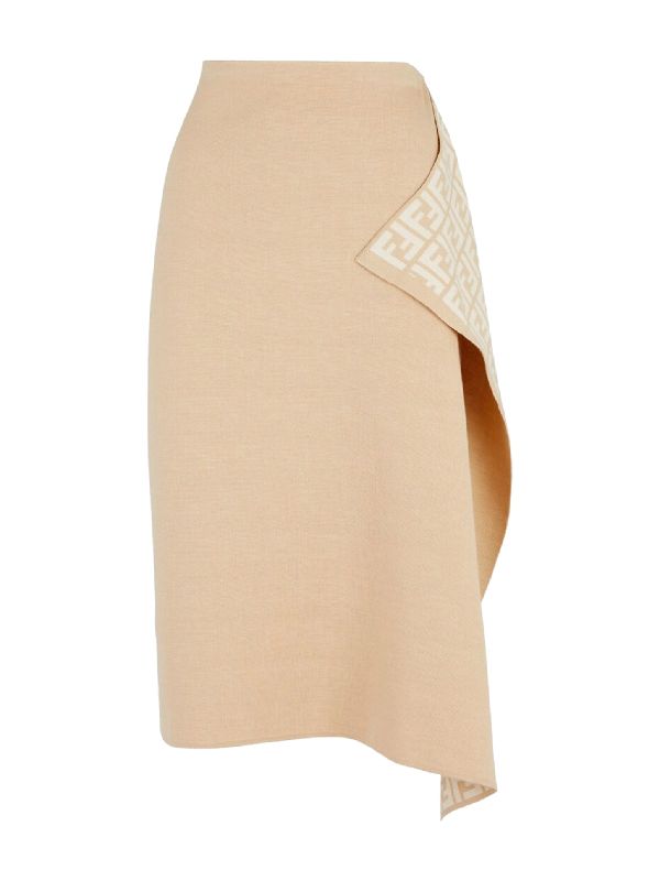 FENDI - SKIRTS FZQ706ANER F1KE0 Camel Skirts - Jente