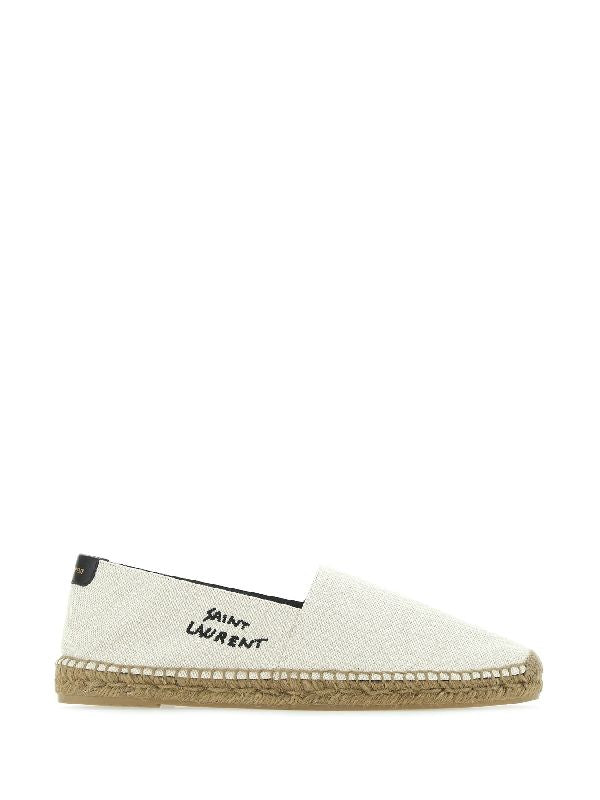 Logo Embroidery Canvas Espadrilles