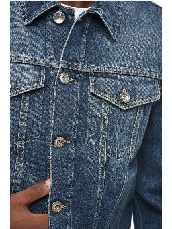 Brunello Cucinelli Blue Trucker