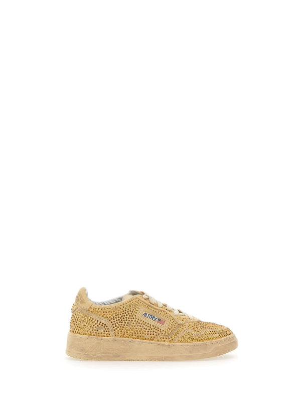 Autry Gold Low Top Sneakers