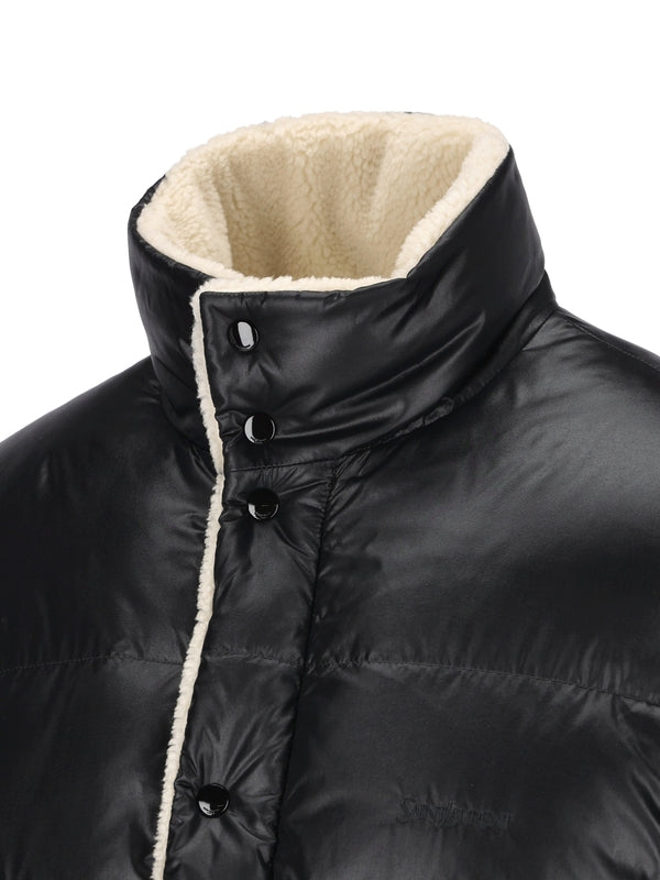 Black High Neck Padding