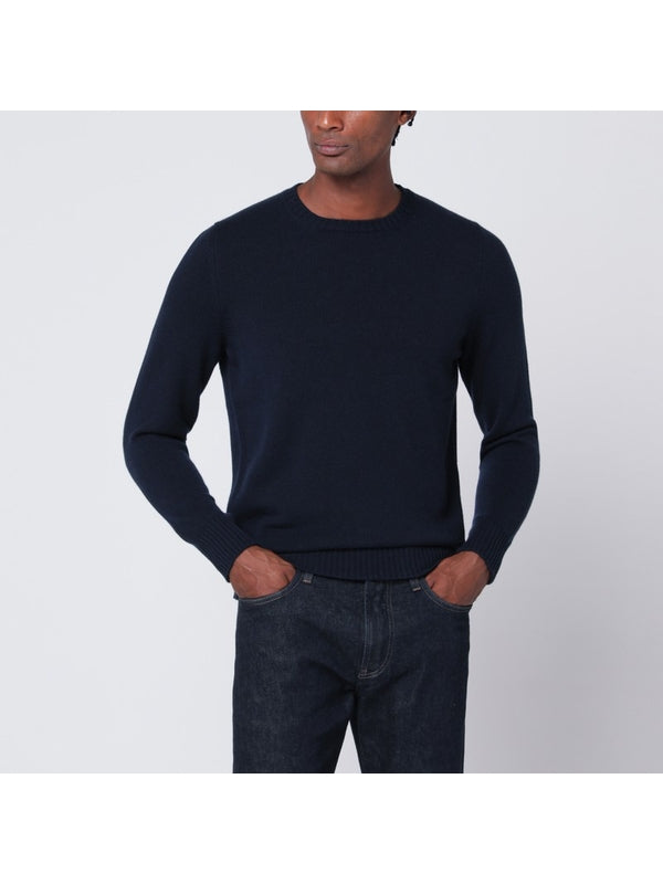 Drumohr Navy Knitted