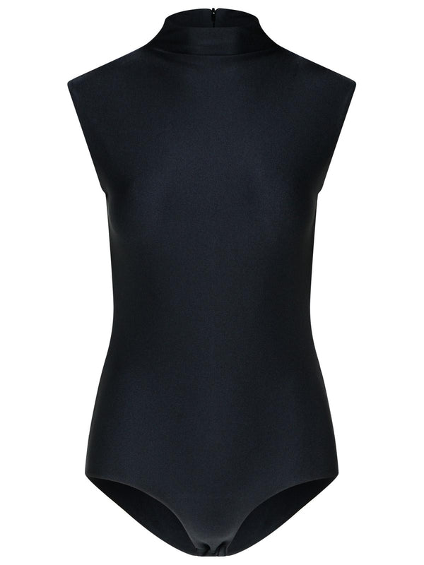 Cristin Highneck Nylon Bodysuit