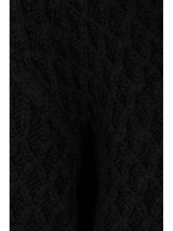 Y'S Sweaters Black Knitted - jentestore_global