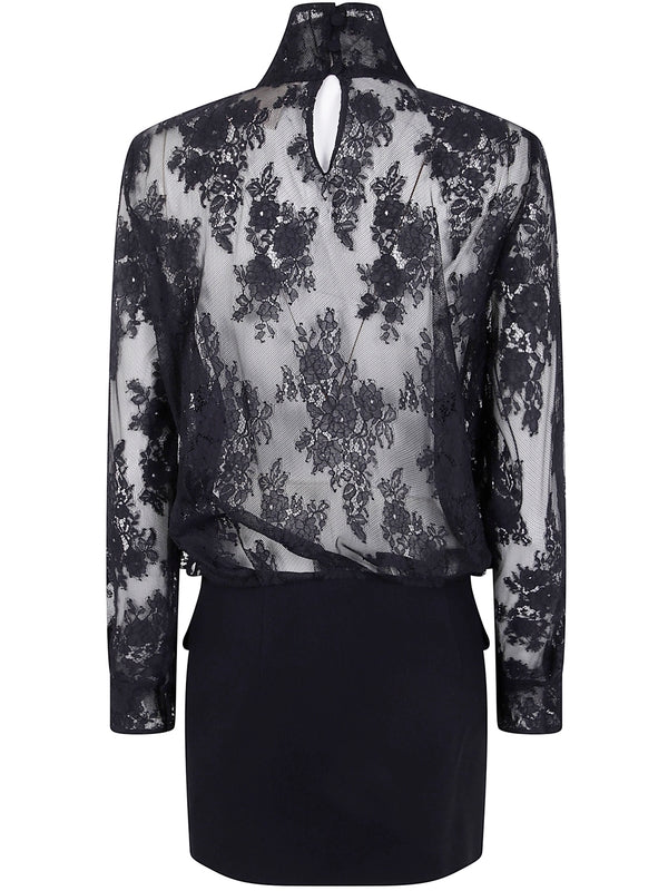 Semi-Couture Navy Mini Dress