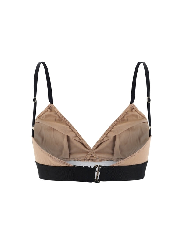 Waist Logo Banding Bra