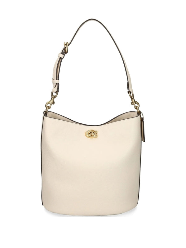 Coach White Shoulder Bag