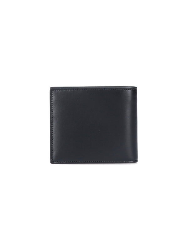 Cassandra Monogram Leather Bi-Fold Wallet