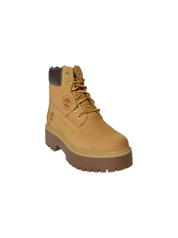 Timberland Brown Lace-Up Boots