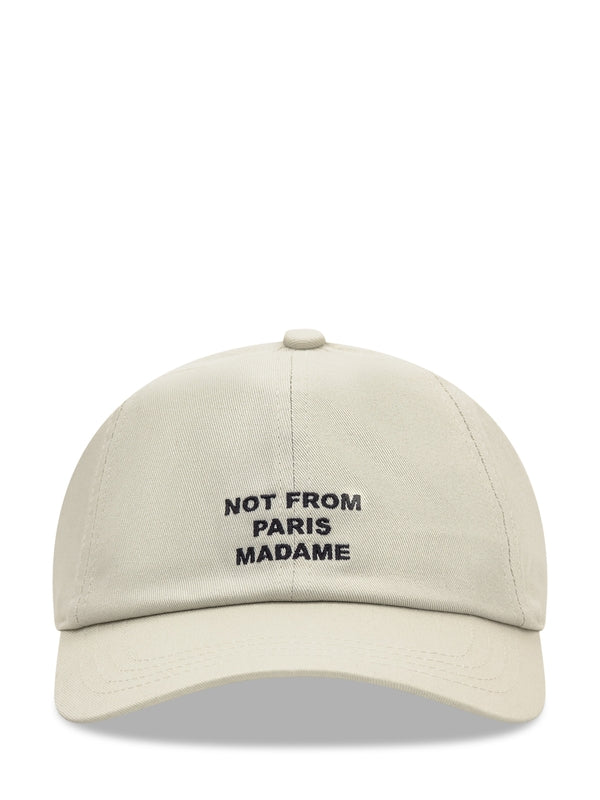 Slogan Logo Embroidery Baseball Cap