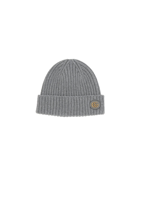 GG Logo Wool Cashmere Beanie