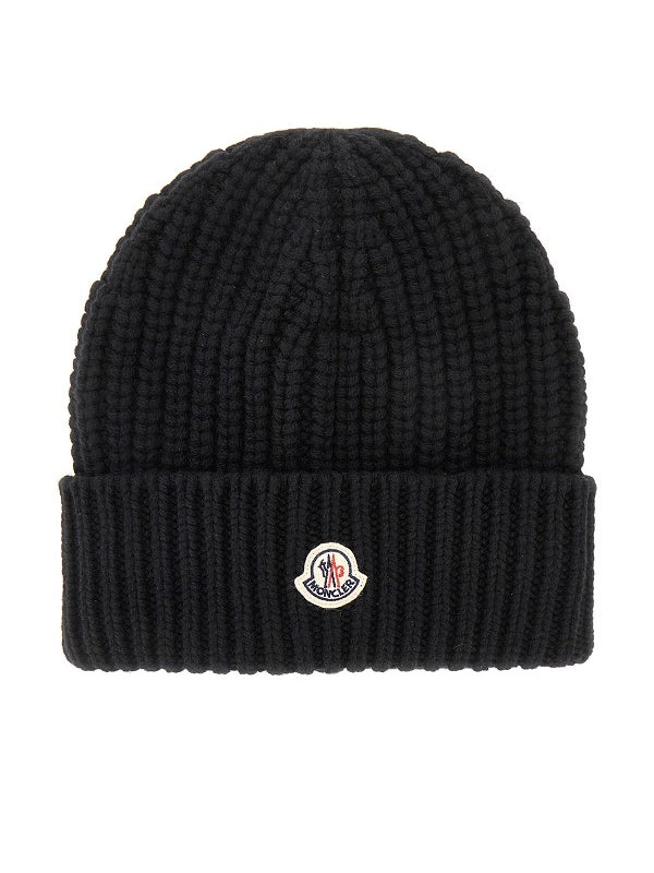 Moncler Black Beanie