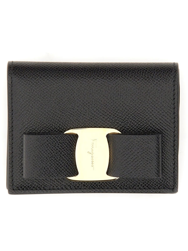 Bara Bow Leather Card Holder