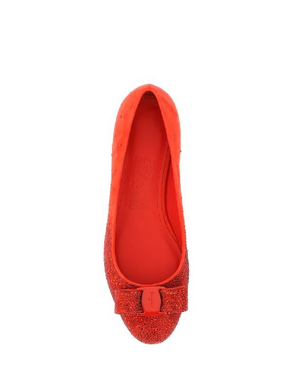 Varina Rhinestone Flat Shoes