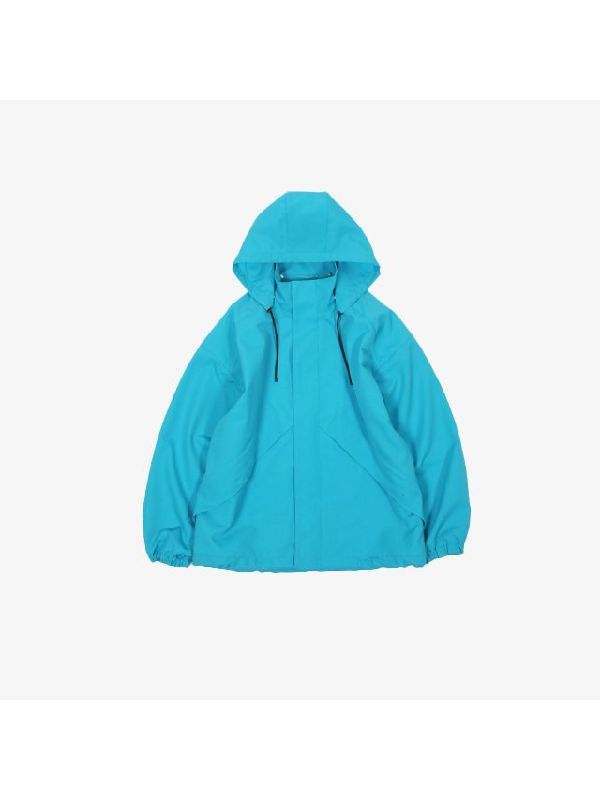 Canvas Hooded Blouson Jacket