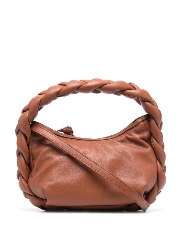 Espiga Braid Leather Tote Bag