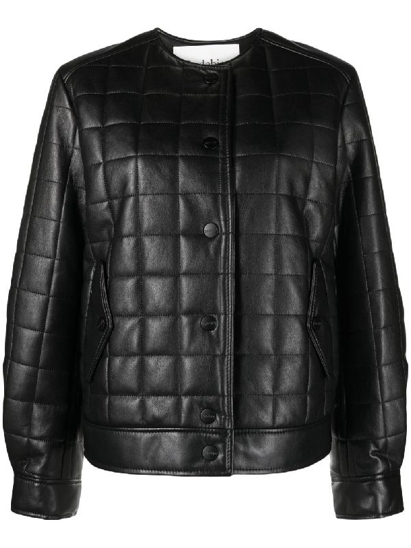 Quilted Leather Jacket