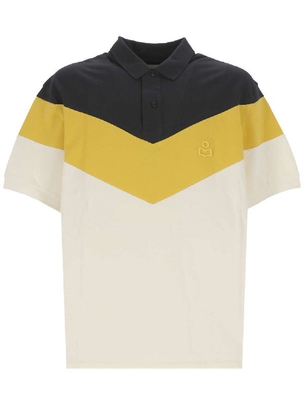 Anton Logo Embroidered Short Sleeve Polo
  Shirt