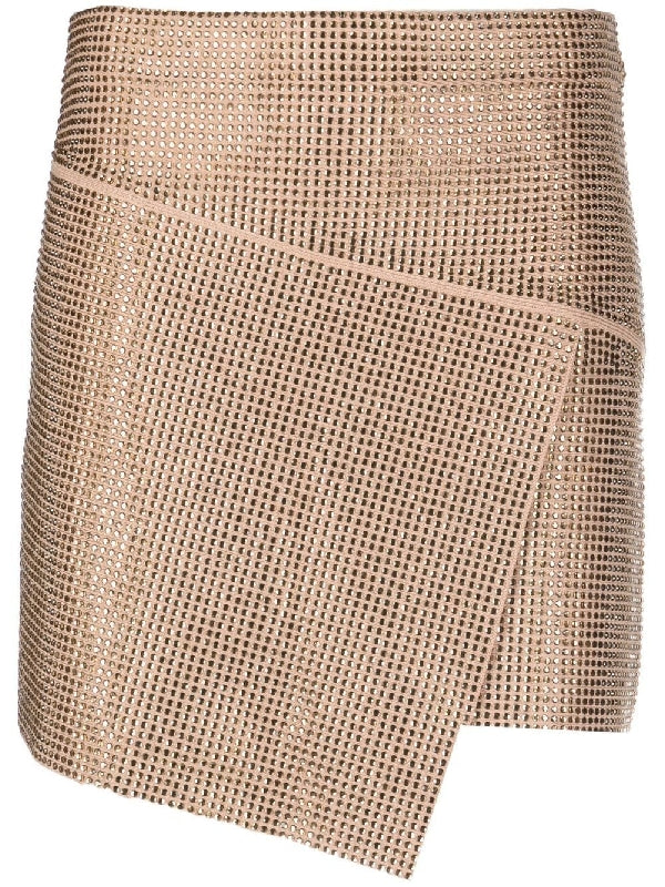 Rhinestone Wrap Skirt