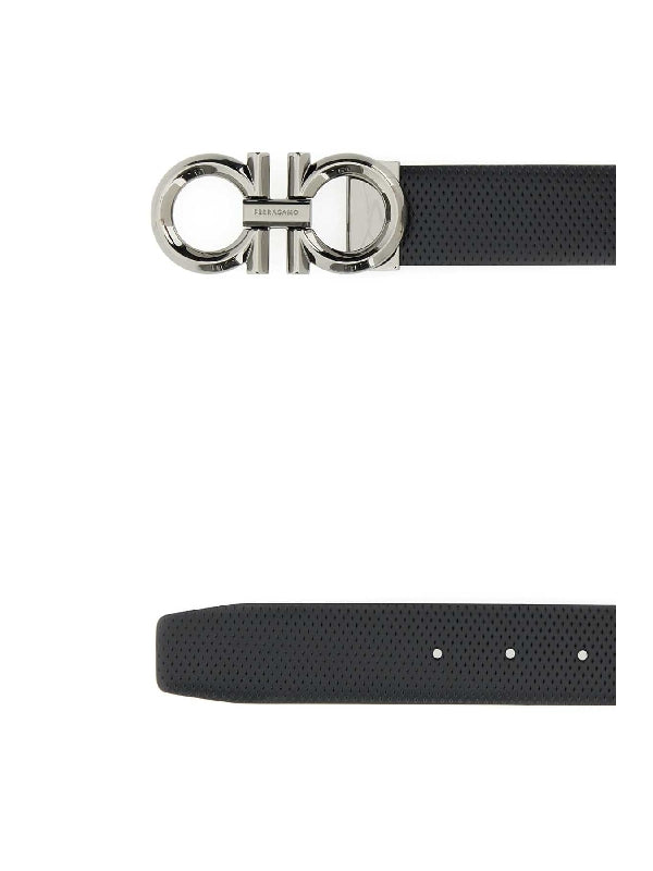 BELT 679939759032 NEROBLUEMARINE Black Leather Belts