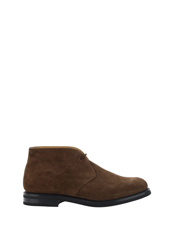 Suede Calfskin Desert
  Boots