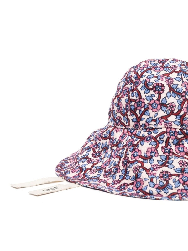 Edona Printed Canvas Sun Hat