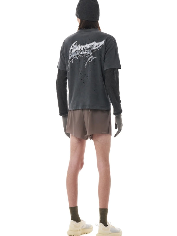 Mostech Logo Printing Short Sleeve T-Shirt