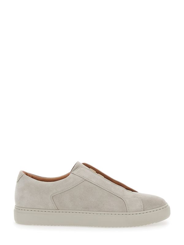 Roger Suede Leather Low-Top Sneakers