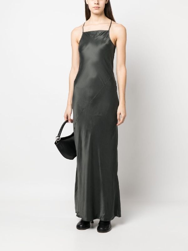 Serena Satin Maxi Dress