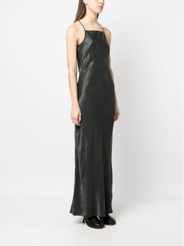 Serena Satin Maxi Dress