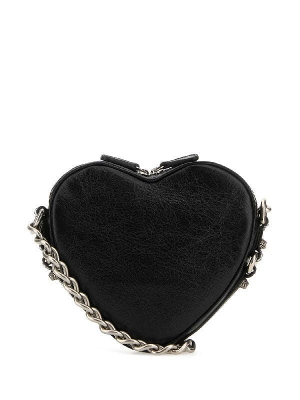 Cagole Heart Mini Chain Cross
  Bag