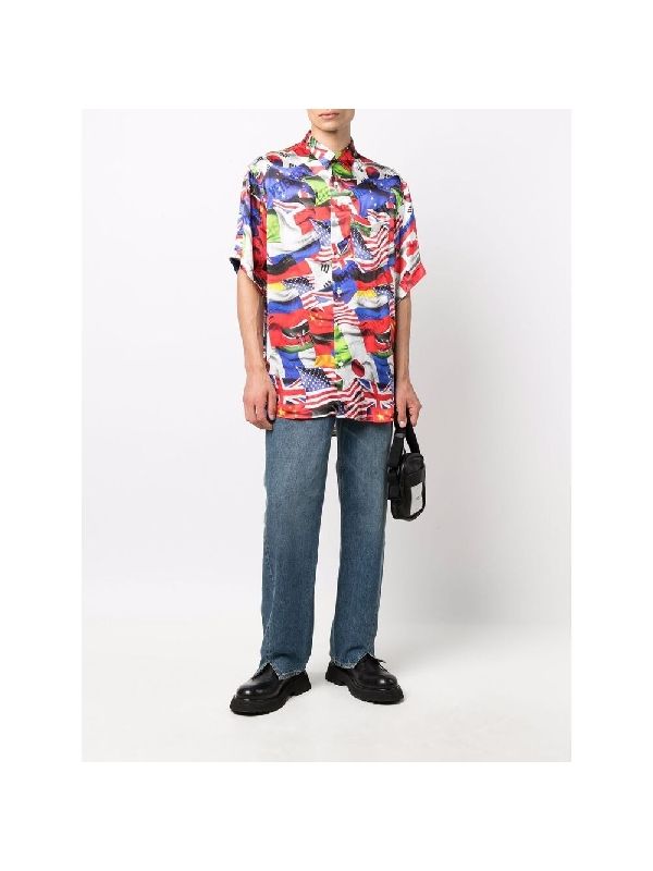 All Over Flag Printing Shirt