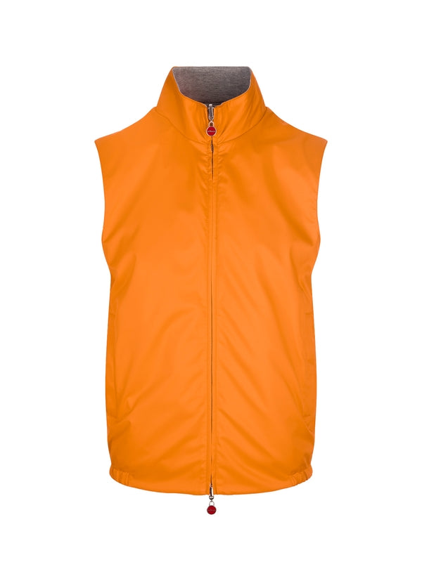 Logo Embellished Reversible Vest