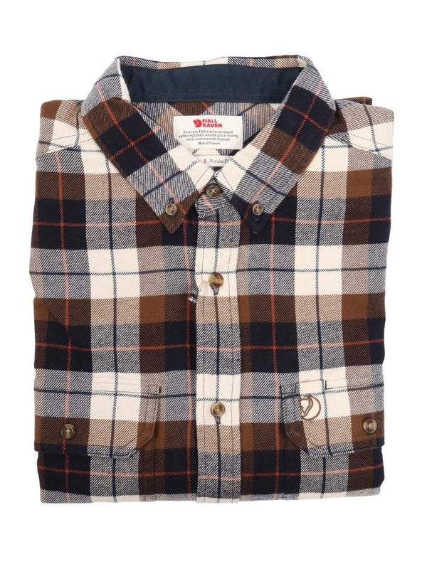 Fjallraven Brown Checked Shirts