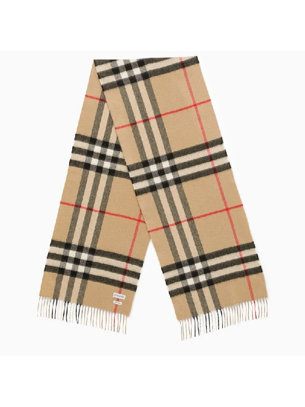 Vintage Check Cashmere Muffler