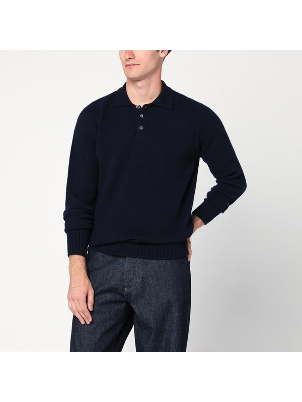 Drumohr Navy Knitted