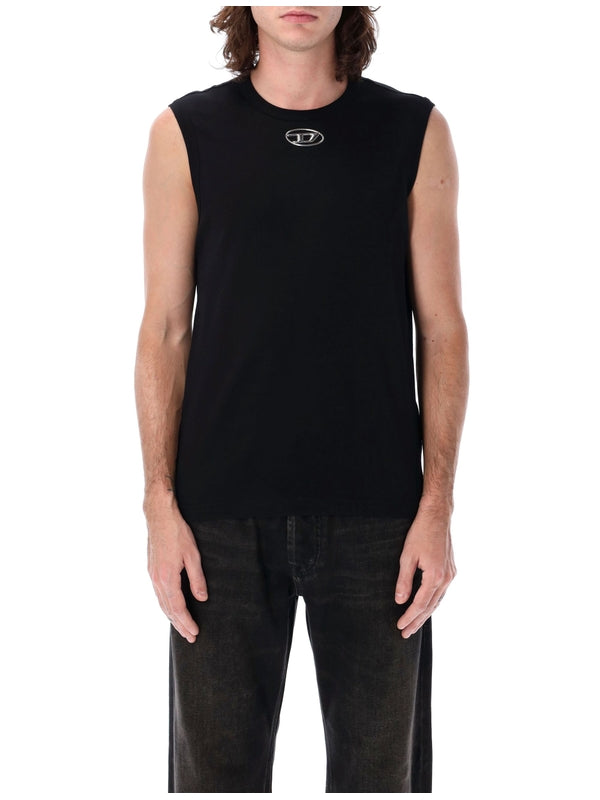 D Logo Sleeveless Top