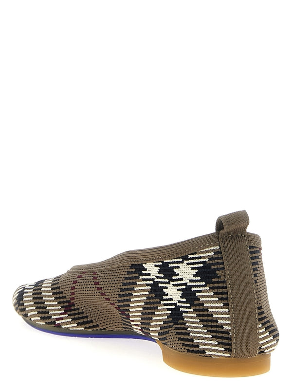 Baby Check
  Pattern Flat Shoes