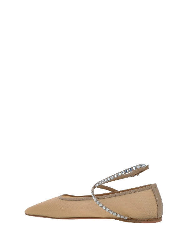 Ane Crystal Detail Flat
  Shoes