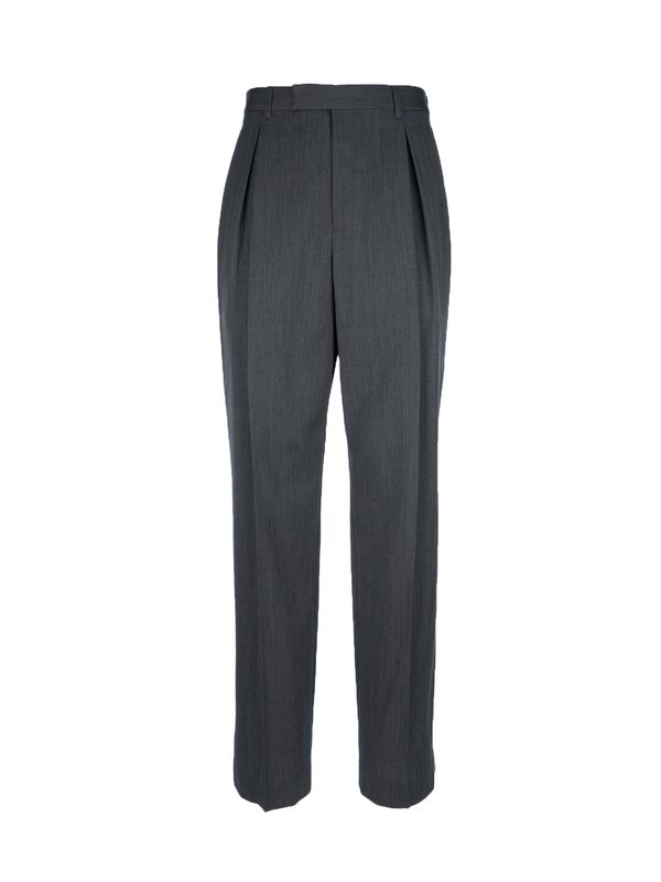 Double Pleats Virgin Wool
  Tailored Pants