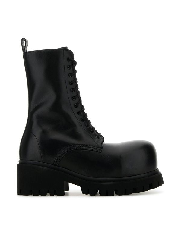 Stomper Leather Lace-up Boots