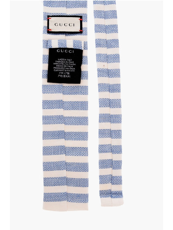 Stripe Square Necktie